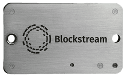 Blockstream Metal logo